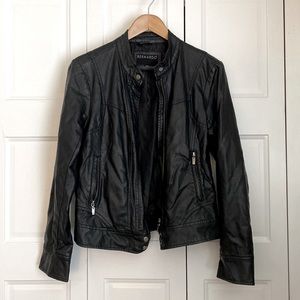 Vegan leather jacket